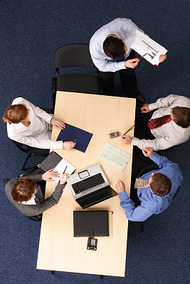 在商务会议上展示成果图片下载