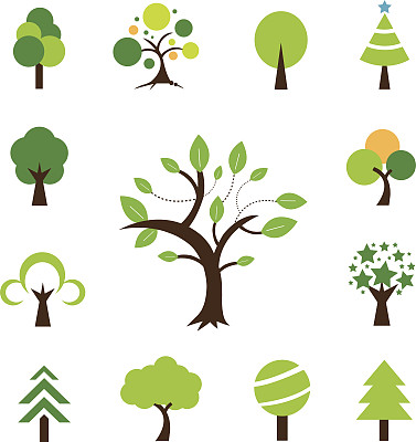 植树节矢量图素材ID：170710354