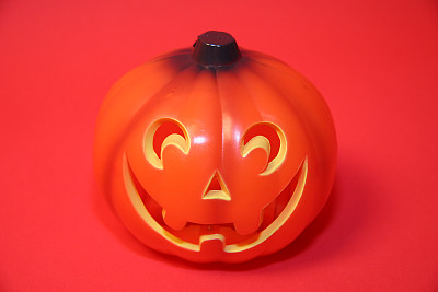 空心南瓜灯的光图片下载