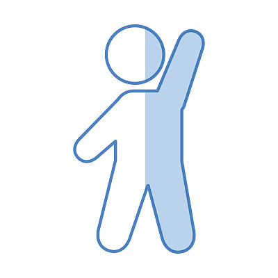 人形头像剪影图标图片下载