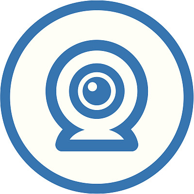 摄像头矢量图标图片下载