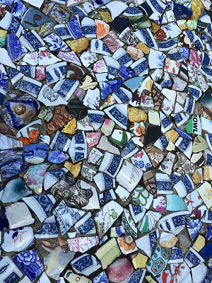 马赛克瓷砖模式图片下载