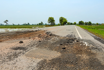 坑上高速公路。图片下载