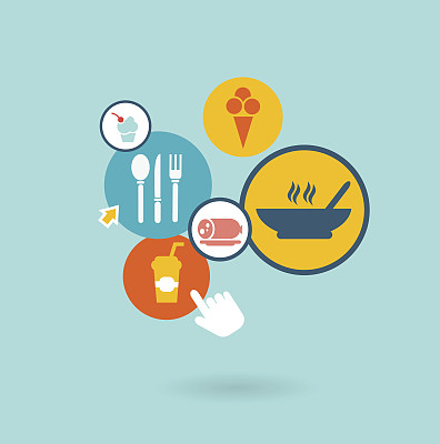 食物组成图标图片下载