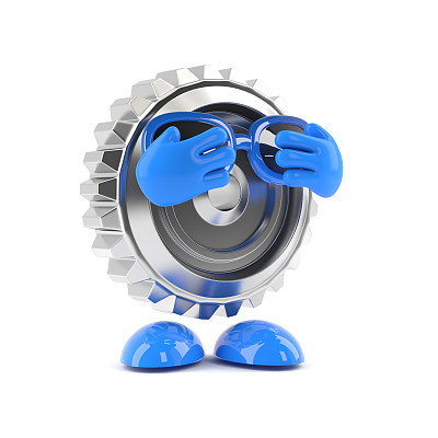 3d金属齿轮尴尬图片下载