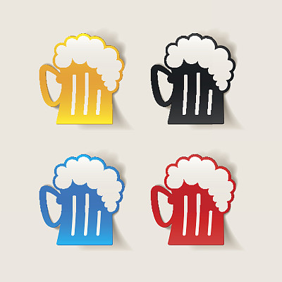 写实设计元素:啤酒图片下载