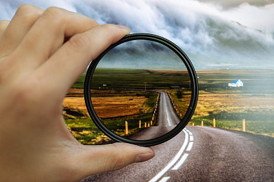 相机的CPL滤镜图片下载