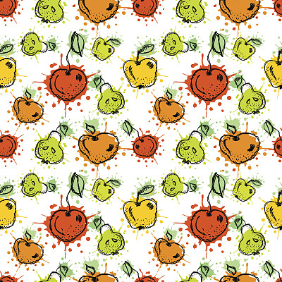 矢量无缝模式，图形说明素材图片