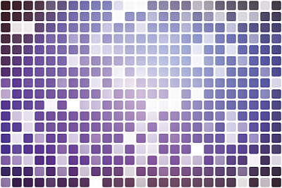 紫色，淡紫色，粉红色，偶尔不透明马赛克在白色图片下载