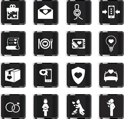 情人节图标集图片下载