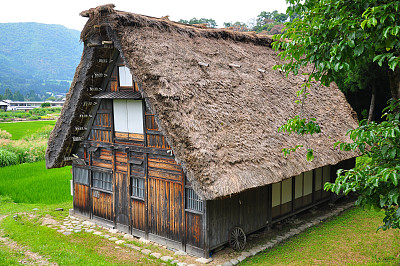 白川村是日本的世界遗产图片下载
