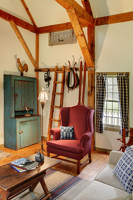 原始殖民时期的客厅图片下载