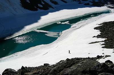 冰的湖图片下载