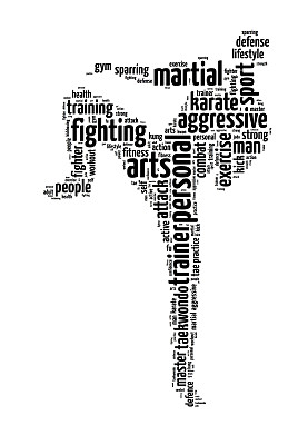 武术格斗士概念图片下载