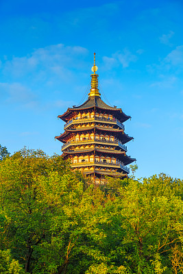 杭州美丽的风景，西湖素材图片