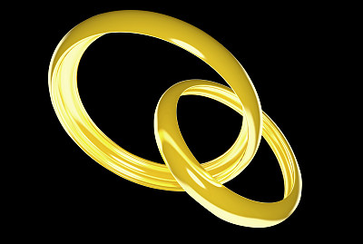 结婚戒指(3 d)图片下载