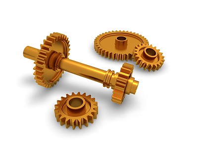 机械零件齿轮图片下载