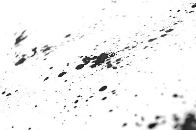 黑色色斑。在白色的背景上。图片下载