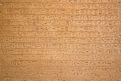 墙上的象形文字图片下载