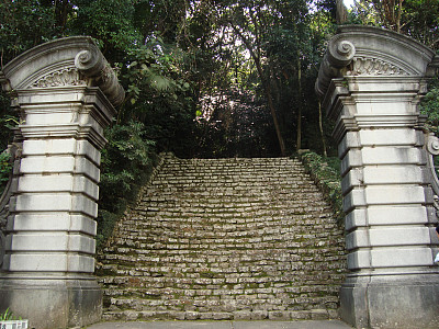 古老的楼梯图片下载