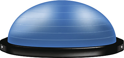 蓝色设计的现代健身球图片下载