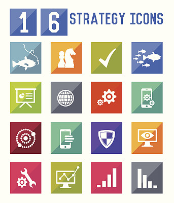 战略和业务图标图片下载