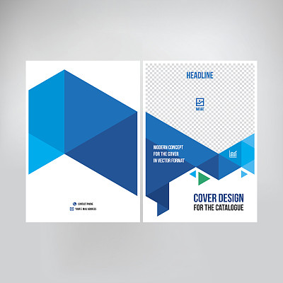 封面设计的目录，小册子，小册子，传单，矢量背景图片下载