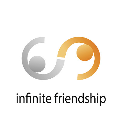 向量符号友谊无穷素材图片