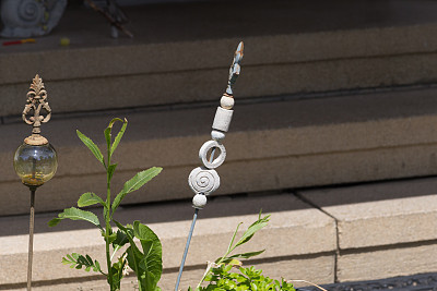 德国南部乡村户外花园装饰图片下载