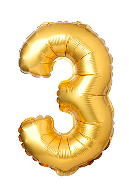第三个金色气球图片下载