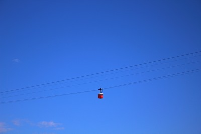 空中的缆车图片下载