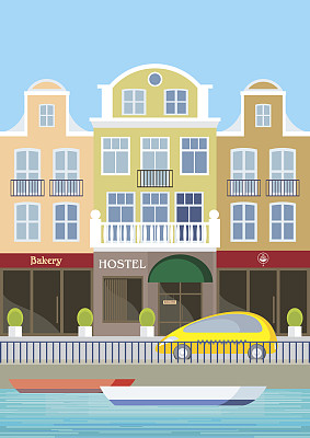 古老的欧洲小镇图片下载