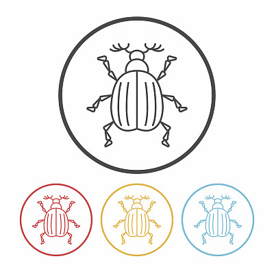 昆虫行图标图片下载