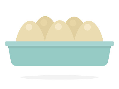 容器中的鸡蛋素材图片
