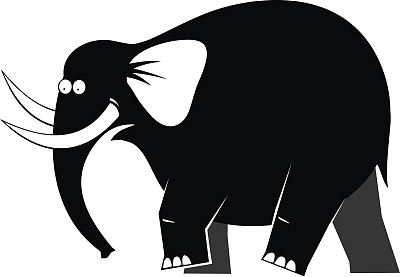 移动大象图片下载