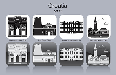 克罗地亚的图标图片下载