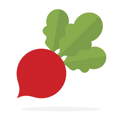 绿色叶子的红糖甜菜图片下载