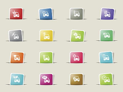 汽车服务简单的图标图片下载