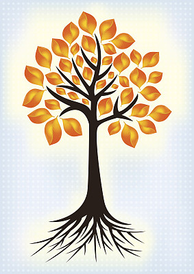 抽象的树图片下载