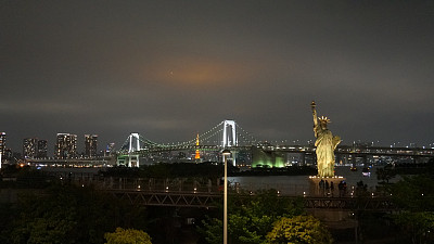 日本东京彩虹大桥图片下载