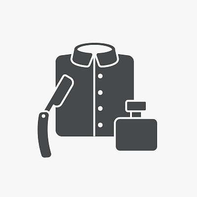 平的图标。礼物的人。图片下载