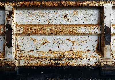 旧卡车上生锈的金属纹理图片下载