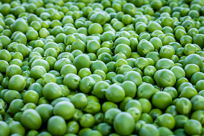 豌豆绿，色泽鲜嫩，食品农业，质地光面图片下载