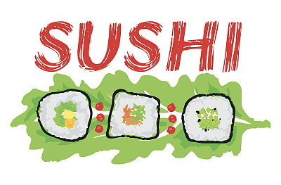 寿司贴纸图片下载