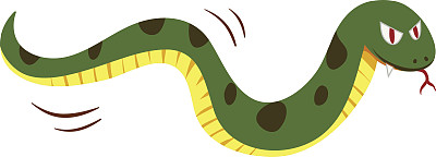 长着怪物脸的蛇图片下载