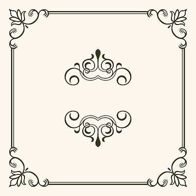 装饰框素材图片