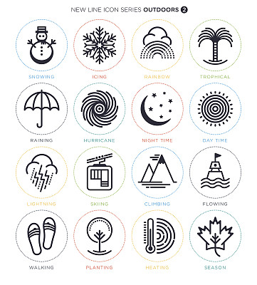 季节事件图标集图片下载