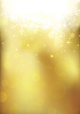 圣诞节的金色背景图片下载