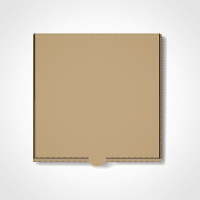 空白披萨盒模板图片下载