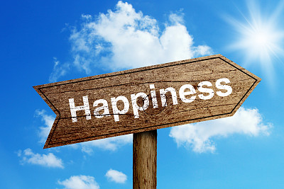 幸福的路标图片下载